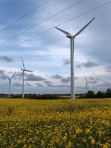 farma wiatrowa w Skurpiach - zdjęcie